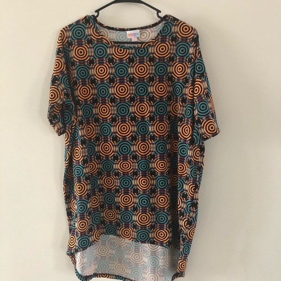 Lularoe Women’s Dress Carly Hi-Low Multicolor  S - Picture 2 of 7